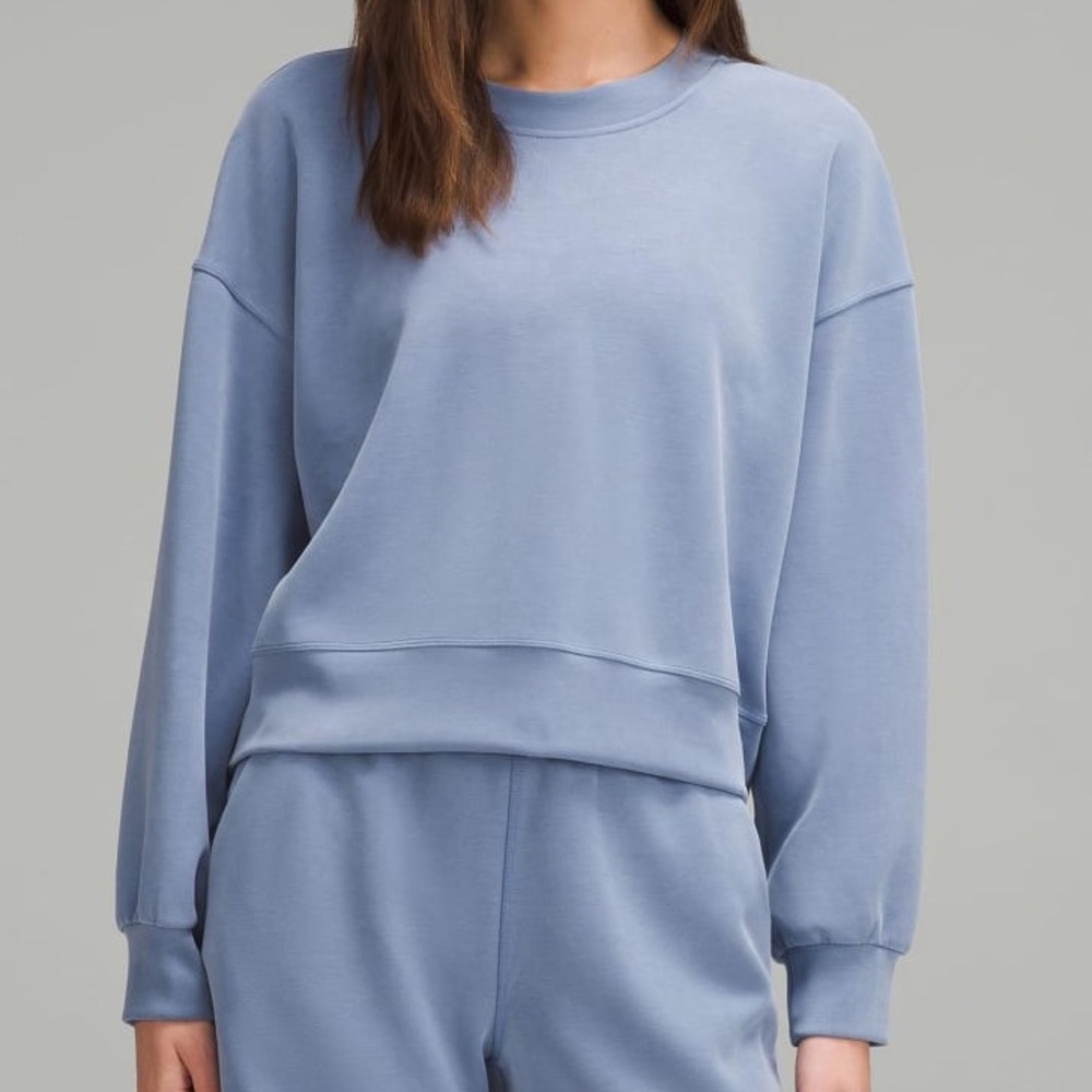 Lululemon Perfectly Oversized Cropped Crew - XS